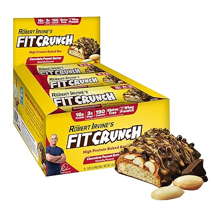 FITCRUNCH Snack Size Protein Bars (9 Count, Flavor Lovers)