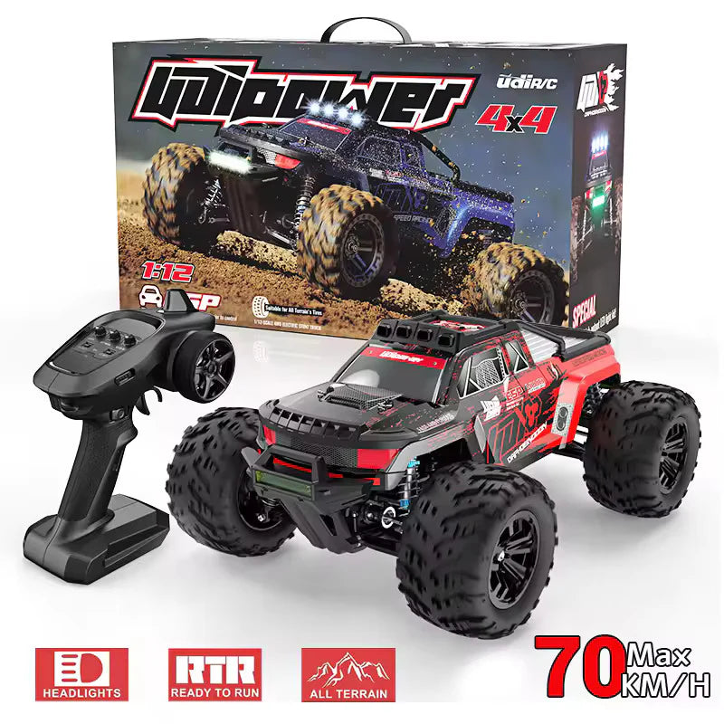 1/12 Drift RC Car Brushless/Brush Motor 2.4G 4x4 Off-Road Racing Car