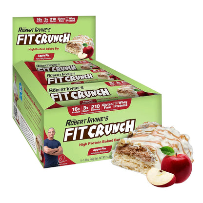 FITCRUNCH Snack Size Protein Bars (9 Count, Flavor Lovers)