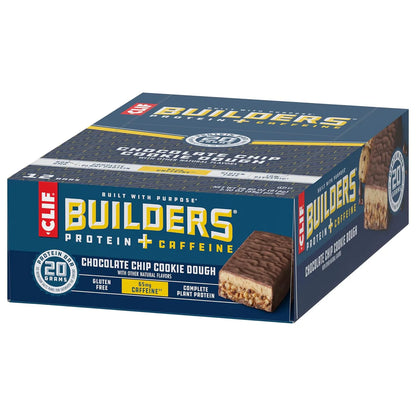 CLIF Builders + Caffeine - Chocolate Chip Cookie Dough Flavor