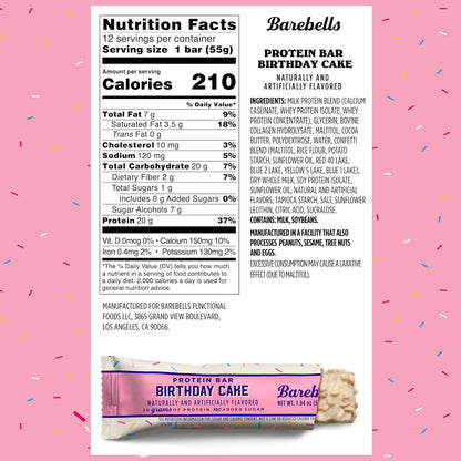 Barebells Protein Bars Chocolate Dough