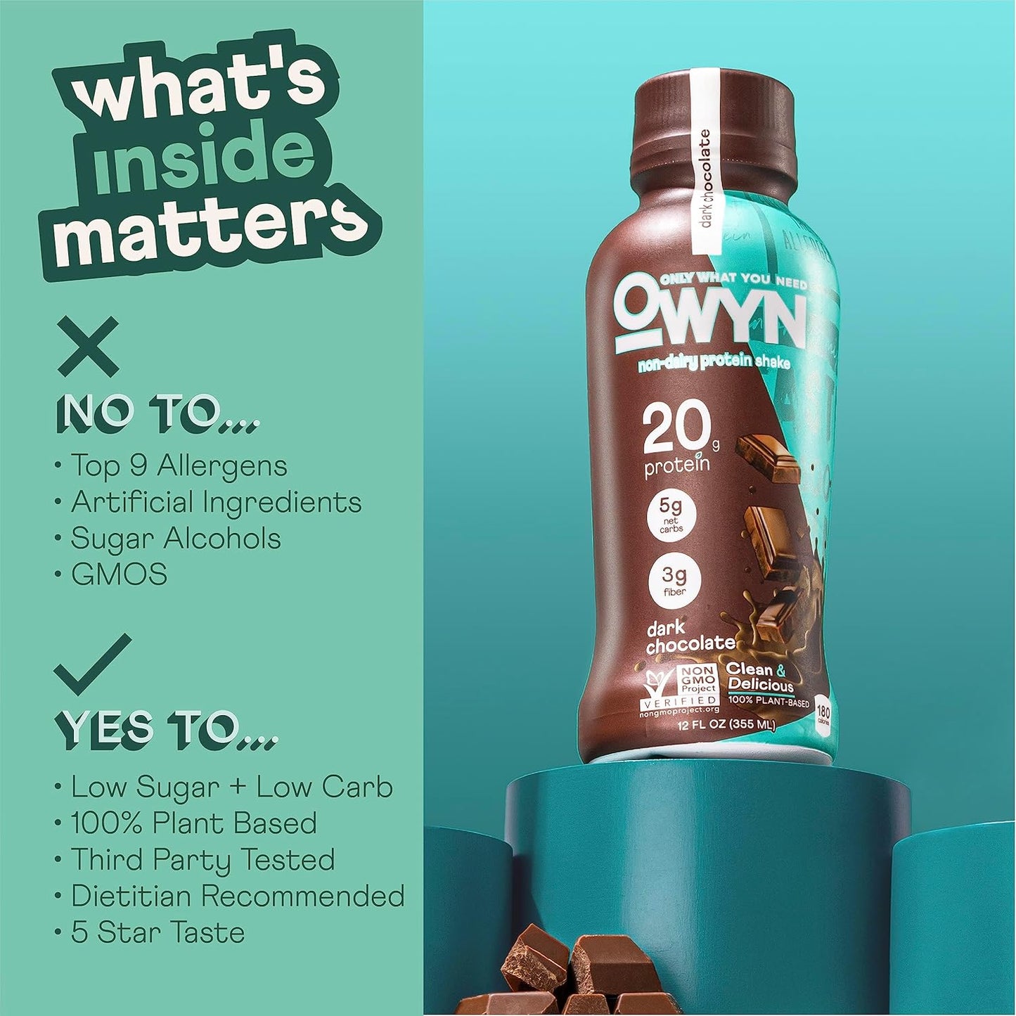 OWYN Only What You Need Plant Based Protein Shake