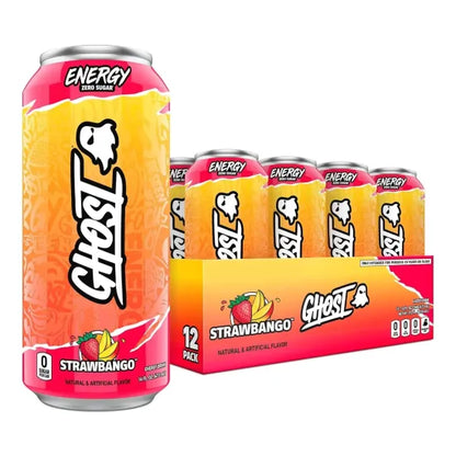 GHOST Energy Drink 12 Pack-200mg Natural Caffeine