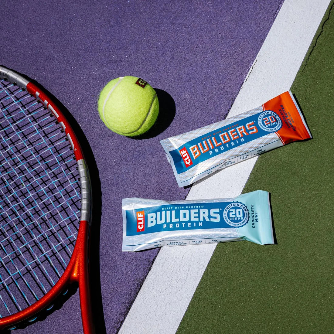 CLIF Builders + Caffeine - Chocolate Chip Cookie Dough Flavor