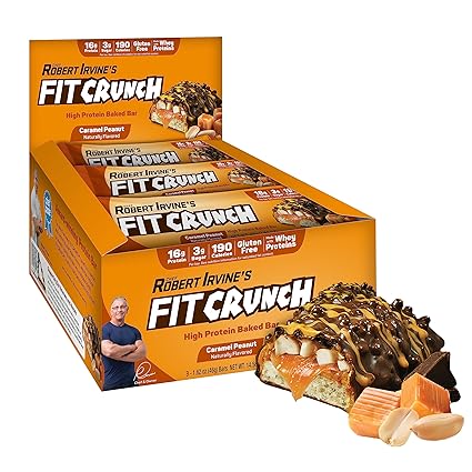 FITCRUNCH Snack Size Protein Bars (9 Count, Flavor Lovers)