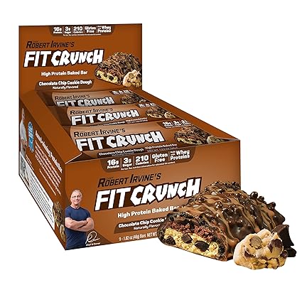 FITCRUNCH Snack Size Protein Bars (9 Count, Flavor Lovers)