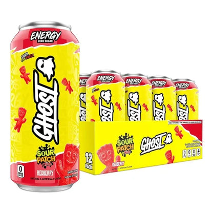 GHOST Energy Drink 12 Pack-200mg Natural Caffeine