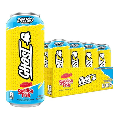 GHOST Energy Drink 12 Pack-200mg Natural Caffeine