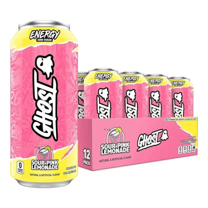 GHOST Energy Drink 12 Pack-200mg Natural Caffeine