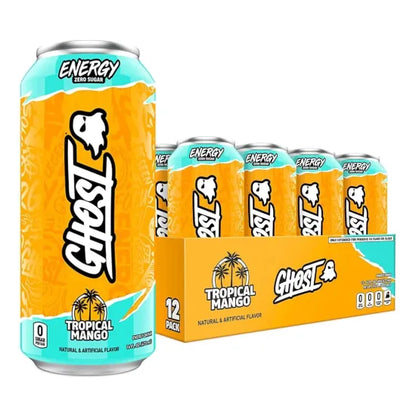 GHOST Energy Drink 12 Pack-200mg Natural Caffeine