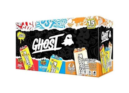 GHOST Energy Drink 12 Pack-200mg Natural Caffeine