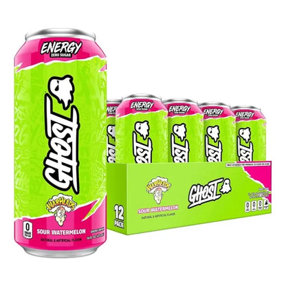 GHOST Energy Drink 12 Pack-200mg Natural Caffeine