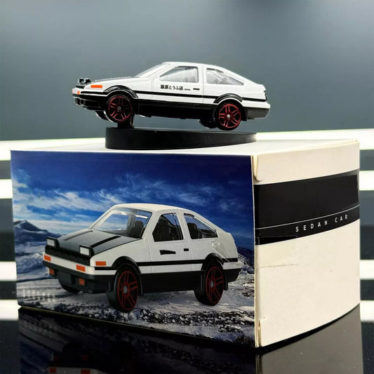 Aluminum Alloy Car Model Swing Tail Rotating Ornament